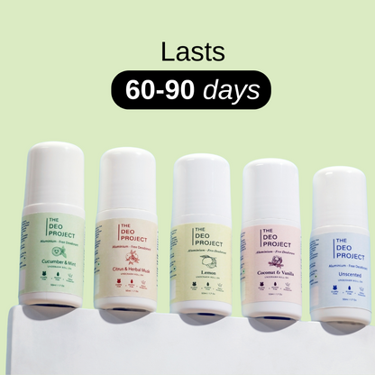 Cucumber and Mint Underarm Roll-On 50ML