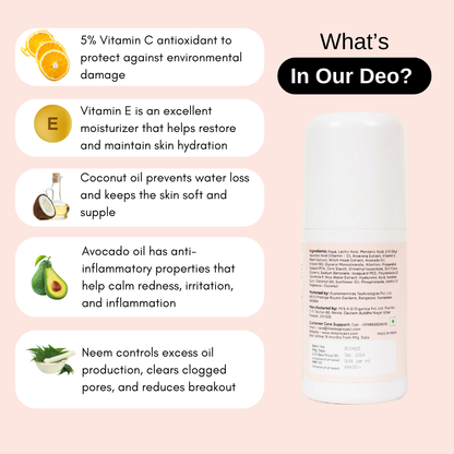 Coconut & Vanilla Underarm Roll-On 50ML