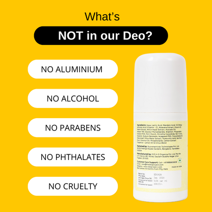 Citrus Lemon Underarm Roll-On 50ML