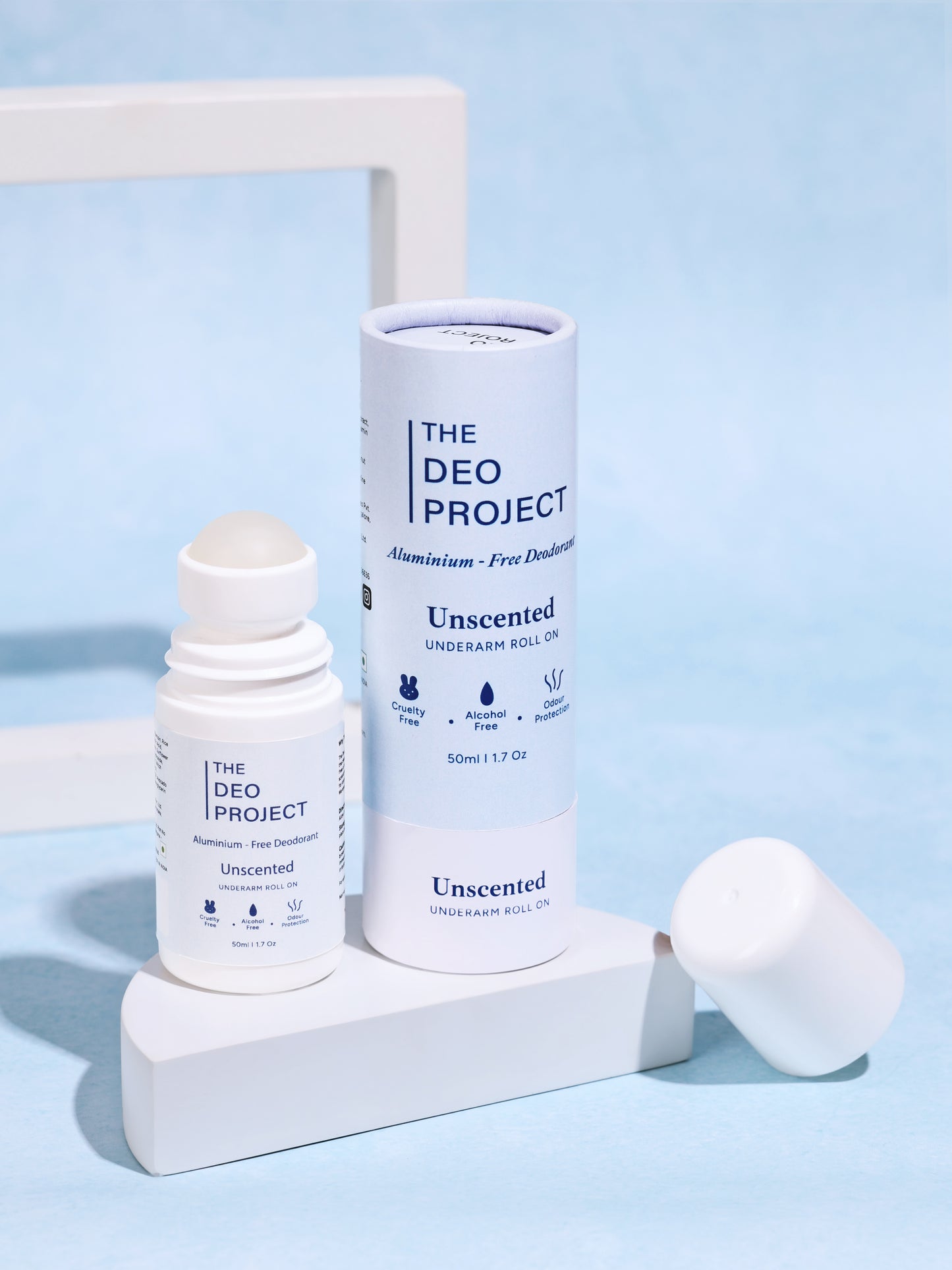 The Deo Project Unscented Underarm Roll On 